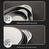 Zhishi 304 Stainless Steel Oval Fish Steaming Plate Set