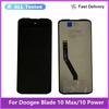 LCD Screen and Digitizer Full Assembly for Doogee Blade 10 Power;Black; + Tools