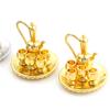 1:12 Dollhouse Kitchen Furniture Toy Miniatures Metal Teapot Set Toy Decoration