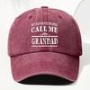 Men's and Women's Same Style Letter Print Washed Retro Baseball Cap Fashionable Men's and Women's Sunshade Outdoor Hat