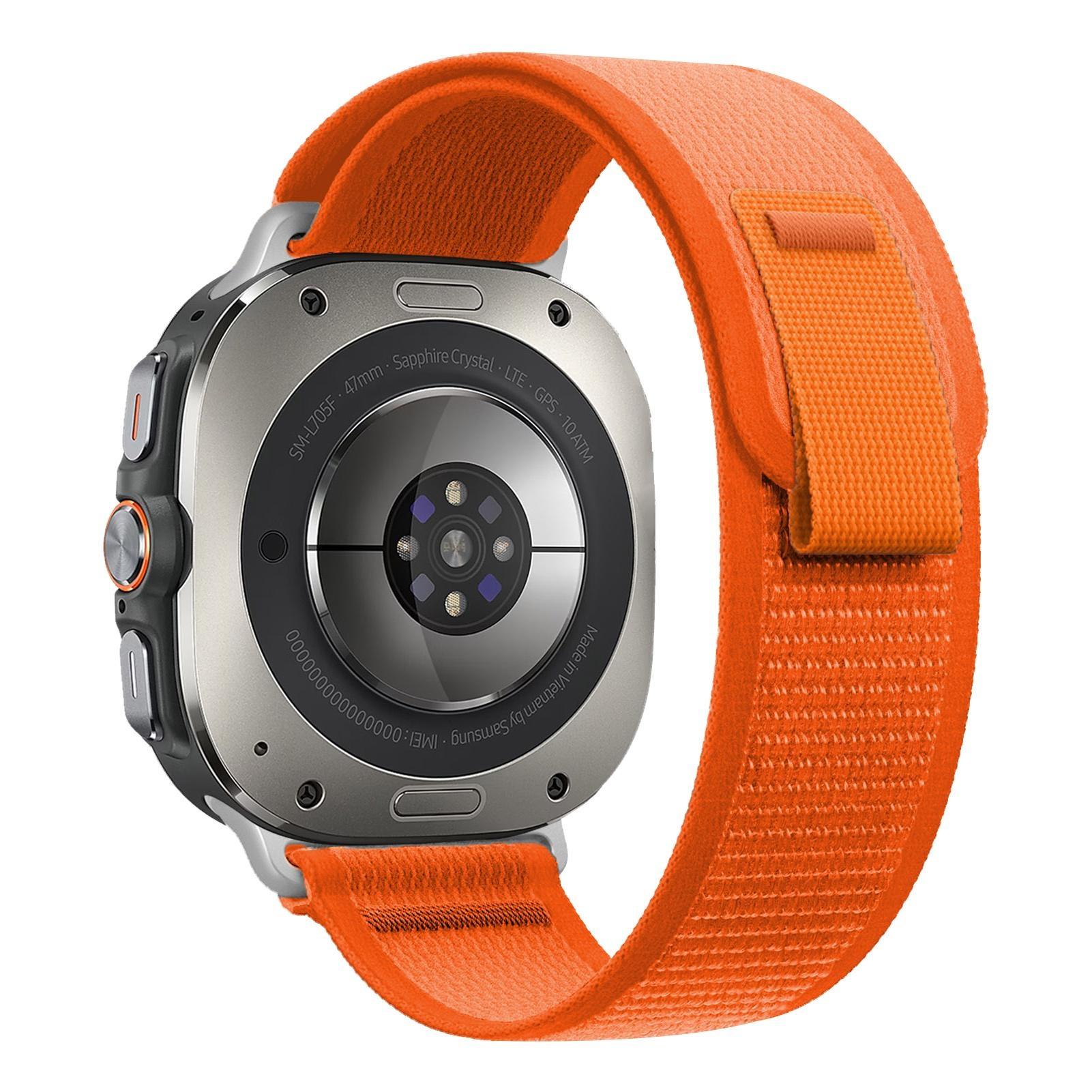 

Ремешок Trail Strap для Samsung Galaxy Watch Ultra 47 мм, спортивный нейлоновый регулируемый эластичный дышащий сменный ремешок для часов Samsung Galaxy Watch 7 Ultra Band