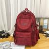 Stone Texture Pattern Student's Schoolbag Large Capacity Unisex Backpack