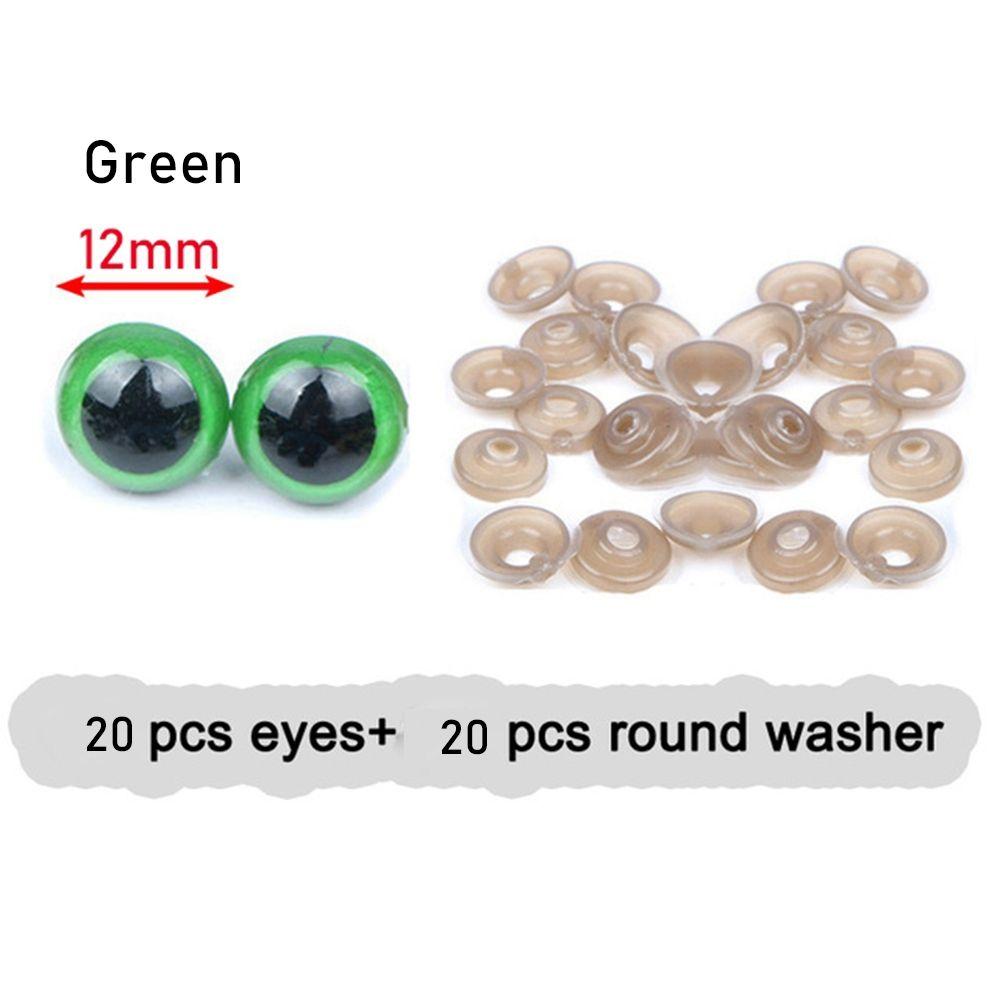 High Quality Stuffed Toys Parts Plastic Safety Eyes Crafts Bear Animal Accessories Puppet Crystal Eye Dolls DIY Tools
