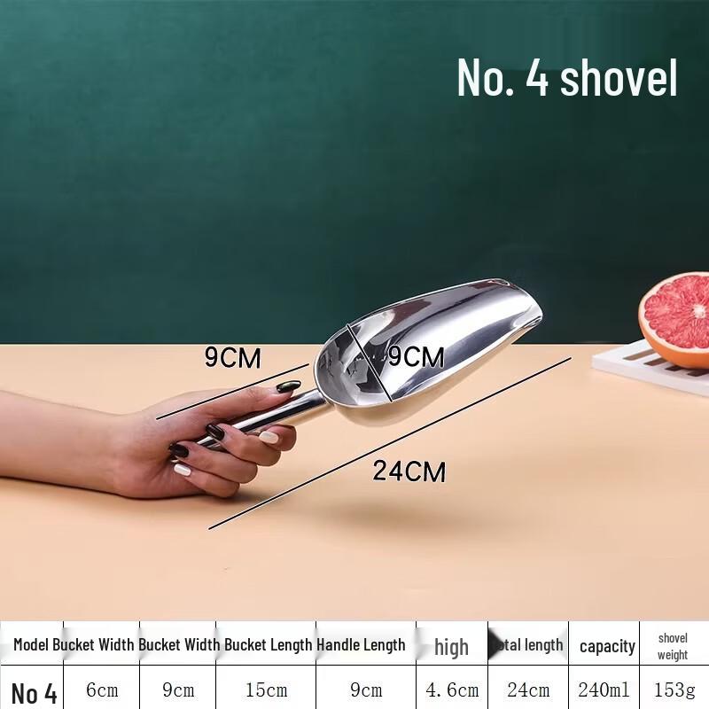 Multi-Purpose Plastic Food Scoop 12 oz