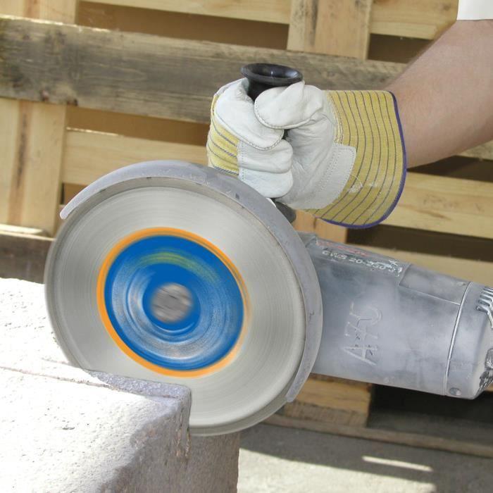 Disque diamant - S&R - 230 mm - Tronçonnage béton - Universel - Soudé au laser