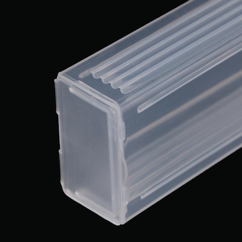 Plastic Microscope Slide Holder Storage Box Microslide Pp Holds 5 Dispenser Box