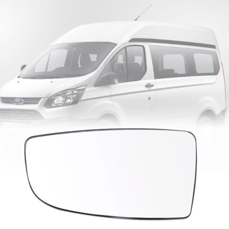 Premium White Mirror Reflector Glass Heated For Ford Transit Mk8 V363 Left Right