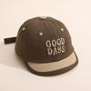 MiniAinis Goodday Kids Baseball Cap 50cm Summer Children Sun Hat Embroidery Letters Boys White Adjustable Toddler Bucket Cap