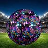 Singer Print Size 5 Soccer Ball, PU Wear Resistant Football for Match Training and Daily Practice, Birthday Gift for Soccer Fans