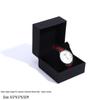 Frosted PU Flip-Top Watch and Jewelry Storage Box