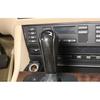 Black Wood Grain Console Gear Shift Knob Trim 1X For BMW 3-Series E90 2005-2012