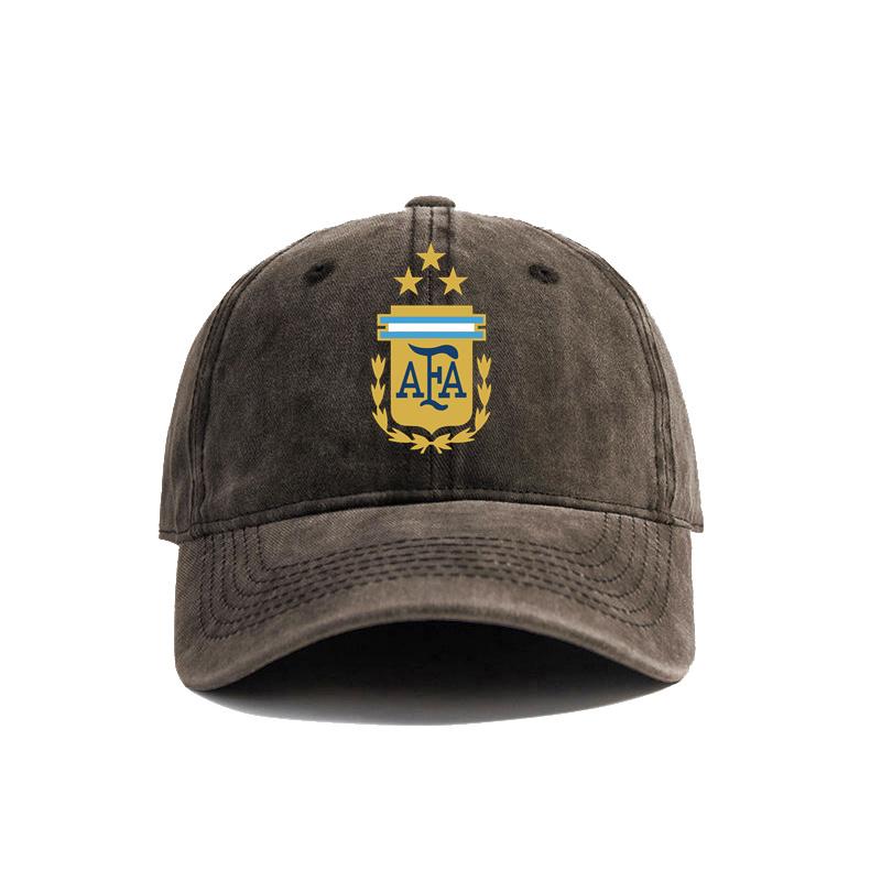 Argentina Baseball Cap Summer Distressed Dad Argentina 3 Stars Hats Unisex Outdoor Adjustable Cotton Caps