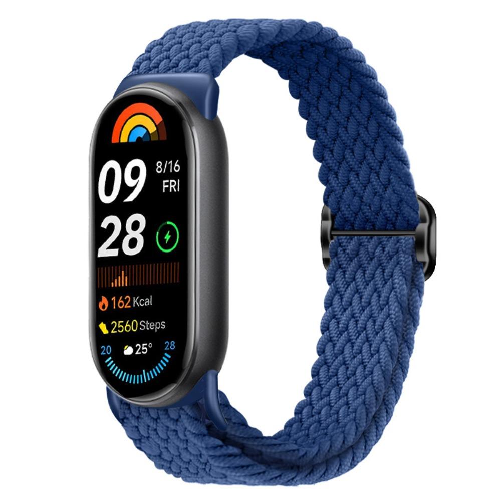 Nylon Watch Strap Knit Breathable Smart Watchband Soft Multicolored Watch Replacement Bracelet for Band 8/9/10 Unisex