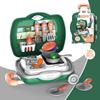 Children'S Play House Portable Suitcase Dresser Cut Cut Music Kitchen Tableware Medical Equipment Trolley Case Toy Set