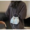 Trend hand-carried bucket bag women's new versatile chain commuter to work shoulder messenger bag