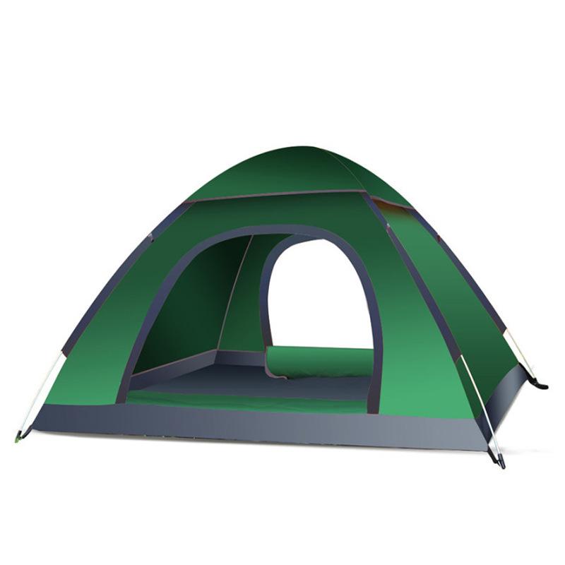 3-4 People Easy-to-Put-up Tent Automatic Camping Folding Outdoor Tent Rain-Proof Outdoor