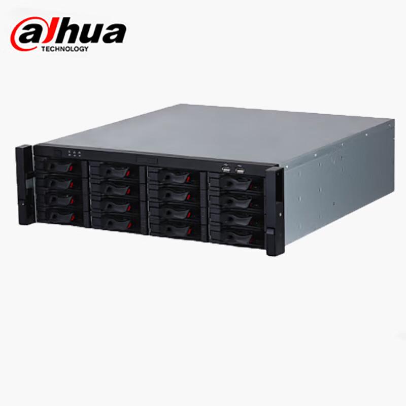 Dahua 64-канальный NVR с 16 отсеками, CN-вилка (адаптер в комплекте)