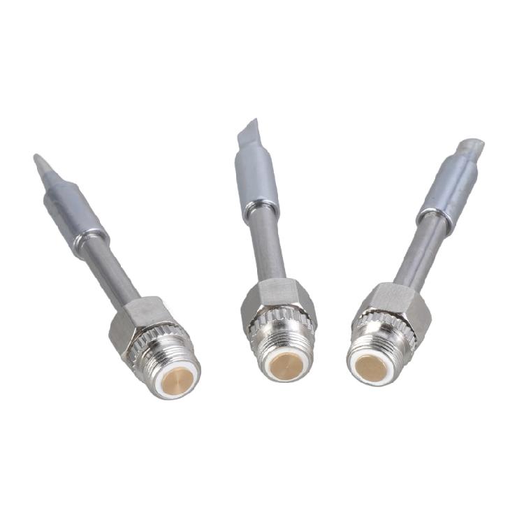 3Pcs Welding Head Soldering Tool Branding Iron 510 Interface Soldering Iron Tips Welding Tips USB Soldering Tip Set