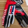 rpfyh7 For Honda HRC Men's Gloves Mountain Riding Gloves Motorbike Air Mesh Gloves Dirt Bike Riding Motorcycle Motocross Riding Touring