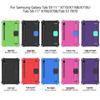 Samsung S9/S8 Tablet EVA Protective Case for Kids - Honeycomb Design with Hand Strap and Full Coverage Anti-Drop Protection.
