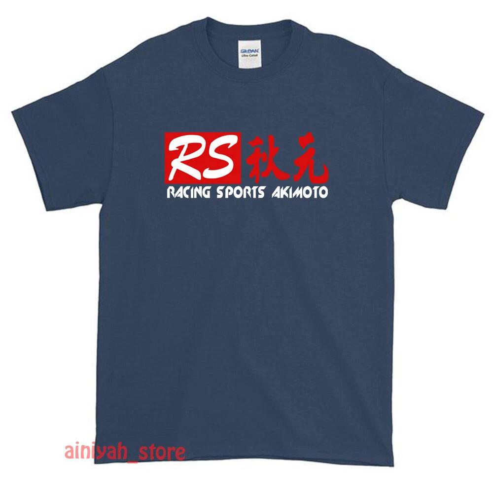 New Racing Sports Akimoto Logo Men s Funny T shirt USA Size S-XXL L
