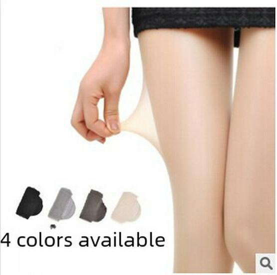 

Sheer Torn Nylon Pantyhose - Sexy Black & White Bottoming Socks null чёрный