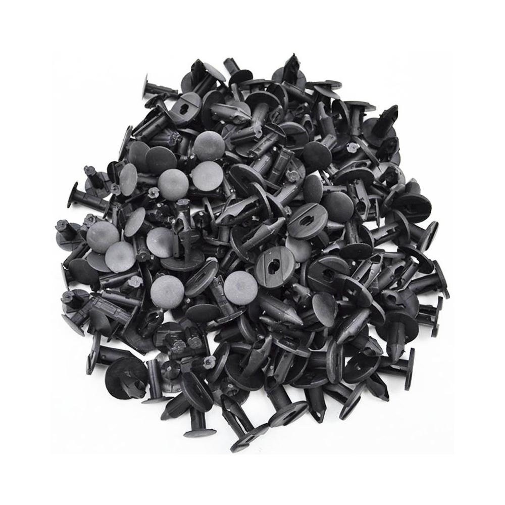 100pcs 8mm ATV Bumper Fastener Rivet Clips Car Retainer Fairing Body Trim Panel Screws Plug For Polaris Sportsman XP Rangers RZR