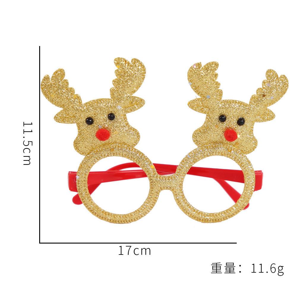 Cartoon Eyewear Festive Featuring Antler Designs Ideal For Christmas Celebrations And Holiday Gatherings