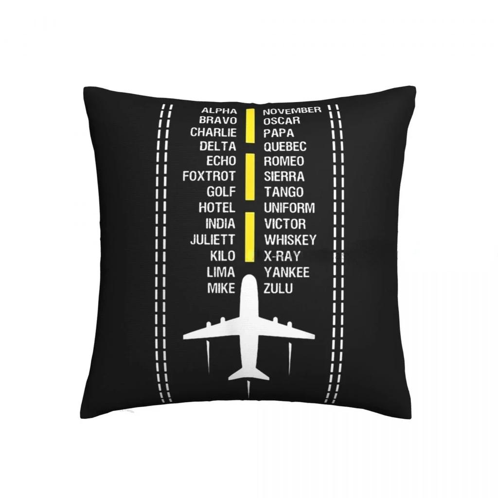 Pinyin List Lot Prezent Samolot Pilot Samolotu Nadruk Poszewka na Poduszkę Sofa Poszewka na Poduszkę Wystrój Domu Impreza Samochód Pościel