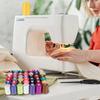 1000 Yards 12Colors Sewing Thread Polyester Sewing Thread, For Domestic DIY Sewing And Embroidery