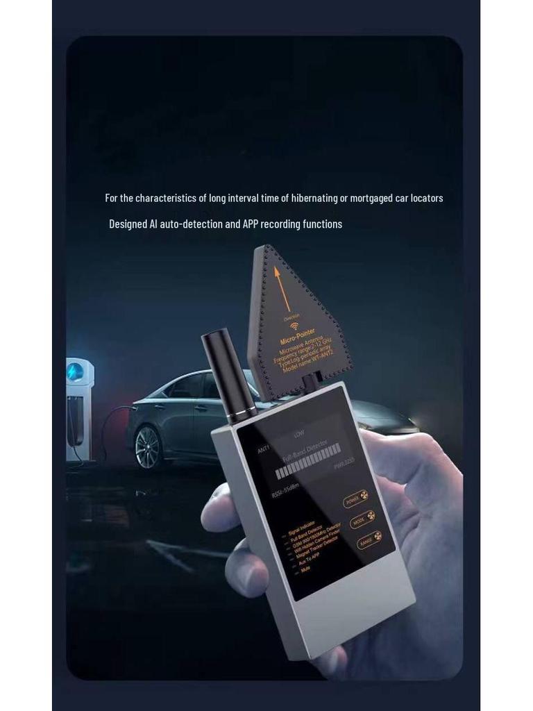 WT10 GPS Signal Finder & Anti-Eavesdropping Device
