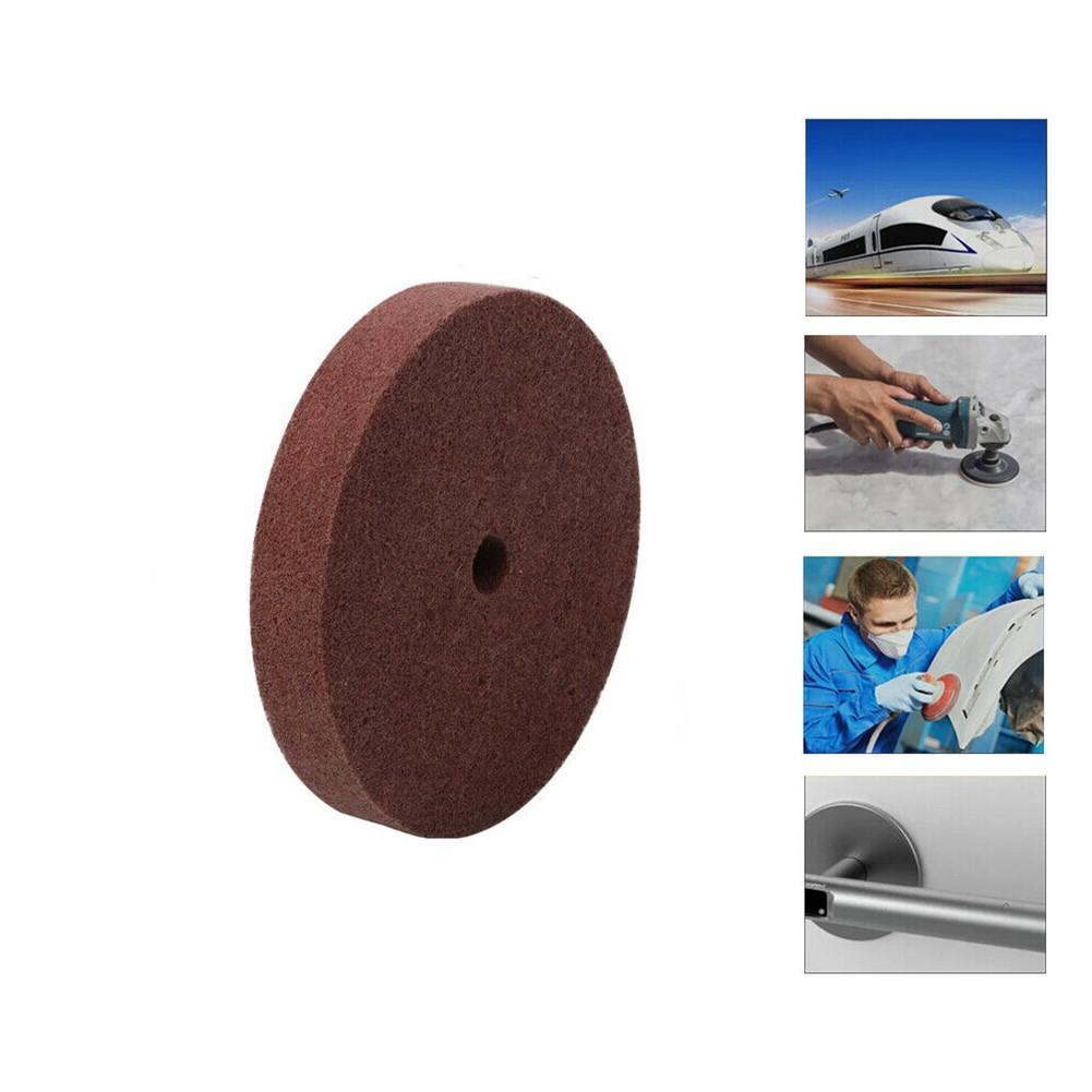 6 Inch Nylon Fiber Polishing Wheel Buffing Abrasive Tool for Metal 180#/320#
