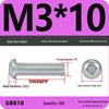 4.8 Grade Galvanized Phillips Round Head Screw (M2-M8)