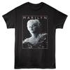 Marilyn Monroe Gefiedertes Kleid Schwarzes Ikone Shirt Unisex T-Shirt