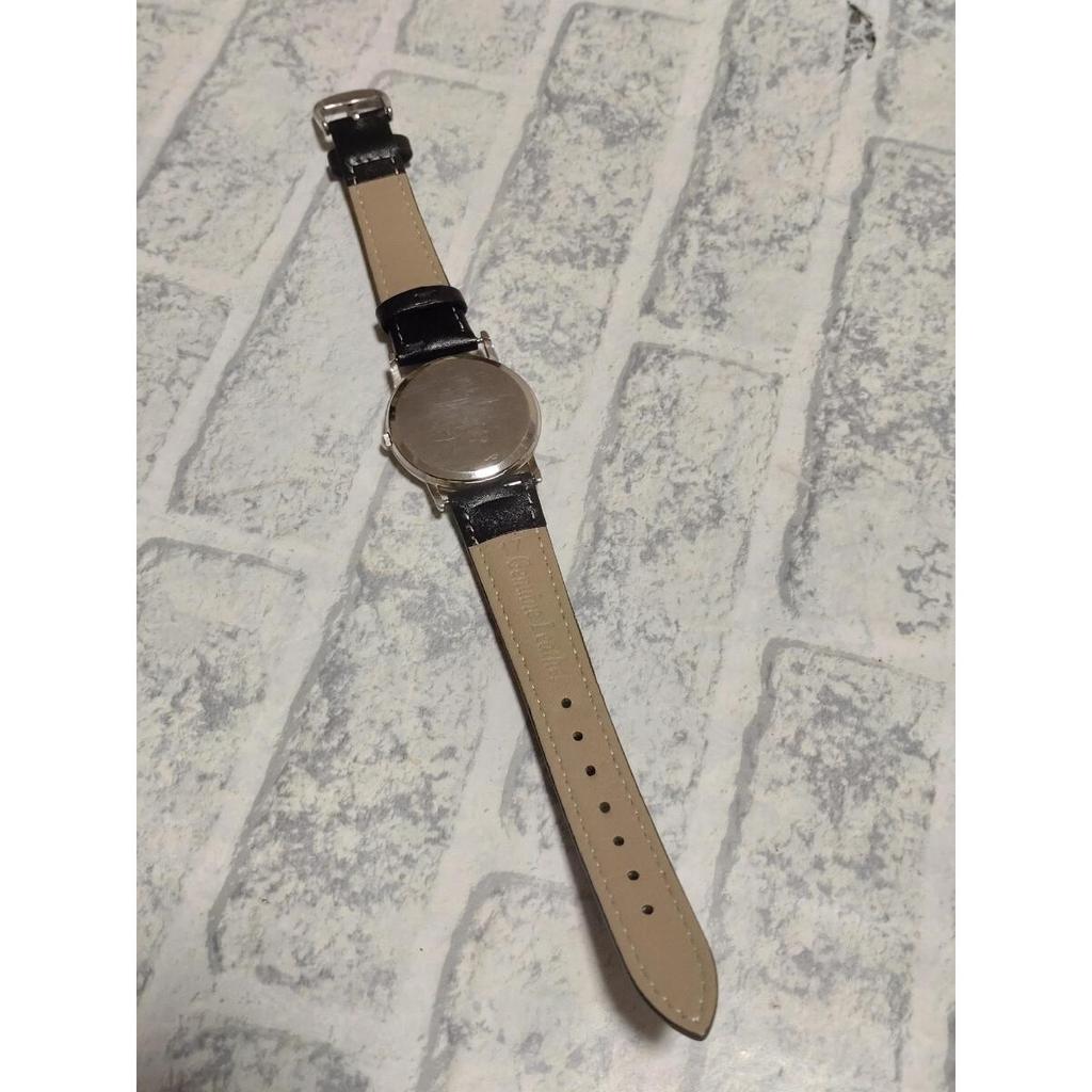 Used Operational New Battery Replaced SEIKO QUARTZ Seiko Quartz Chariot Men's Watch Watch Strap New Vintage