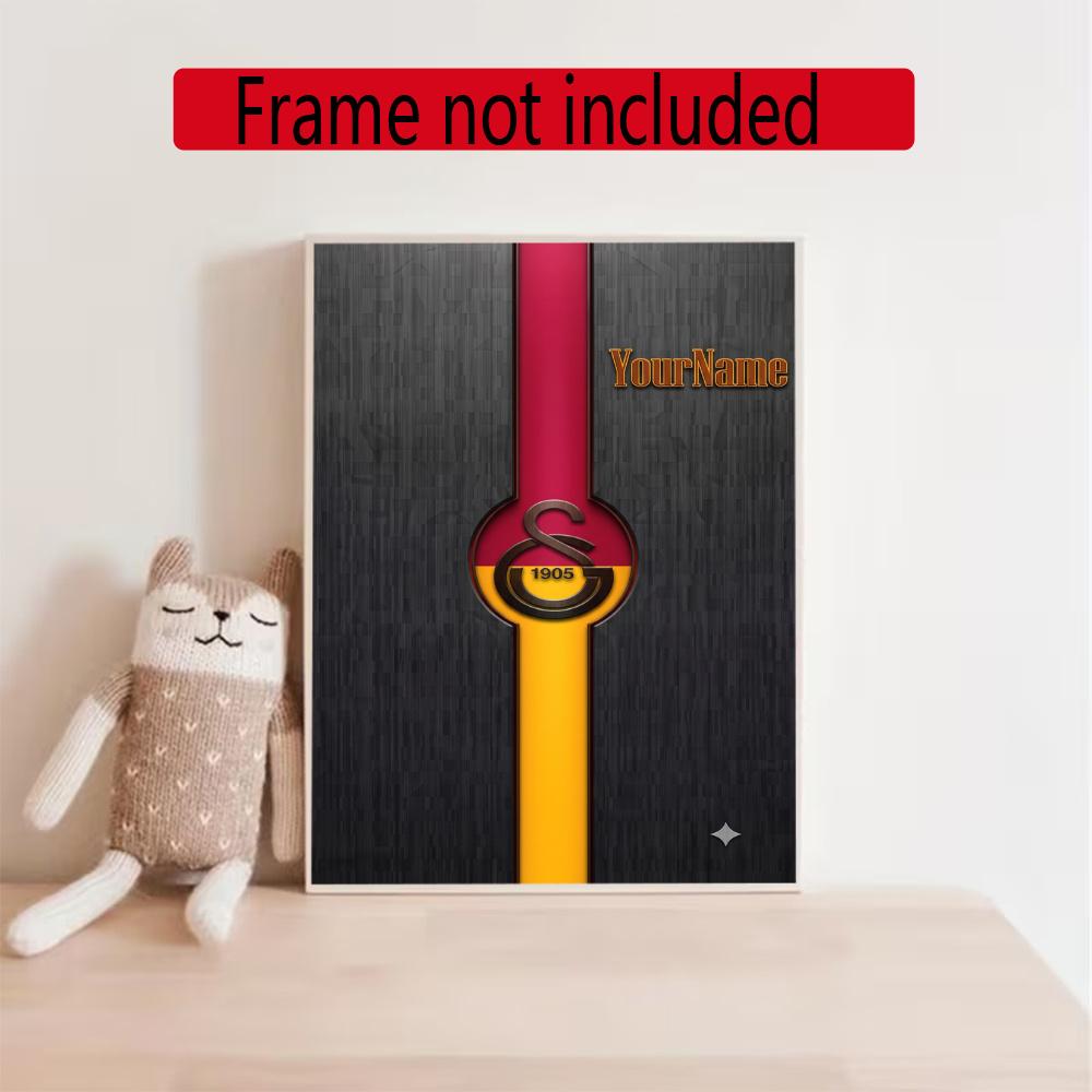 Galatasaray Personalized Name Diamond Paintings Mosaic Wall Round Diamond Art Painting Kits Embroidery Crystal Accessories Frameless