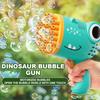 40 Holes Dinosaur Bubble Gun, Outdoor Bubble Machine Toys, Handheld Outdoor Bubble Gun Toys Seaside And Beach Accessories
