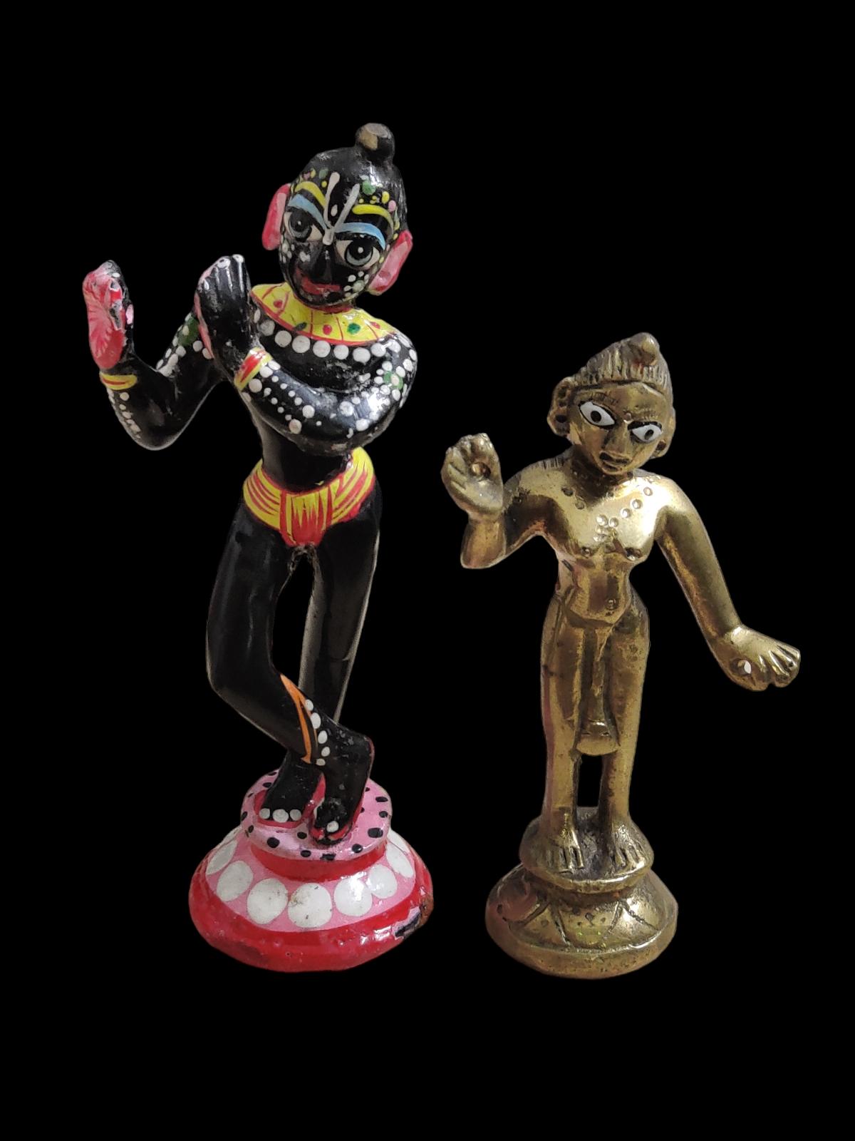 

@ Brass Radha krishna Jodi Statue