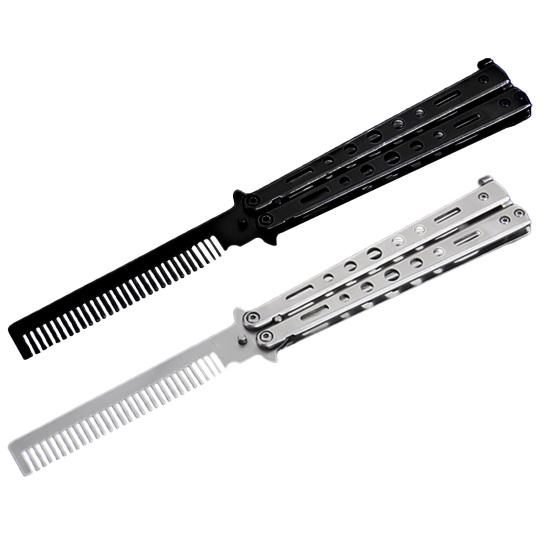 Portable Butterfly Comb Good Weight Balance Rotate Smoothly Long Service Life Butterfly Training Comb for Beginner