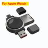 Magnetic Smart Watch Wireless Charger USB Type C For Apple Watch 10-2 SE or Samsung Galaxy Watch 7/6/5/4/3/2 Fast Charging Stand