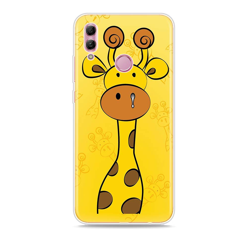 

Силиконовый чехол с рисунком животного жирафа для Honor 30 30S 30i 9 10 9A 9C 9S 9N 10i 10X 9X Lite Pro 5G чехол для телефона Honor 30 Pro Plus