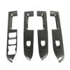 4 Pcs Door Window Control Panel Cover Carbon Fiber Style Glass Lift Button Decoration Sticker for Bronco Sport CX430 4