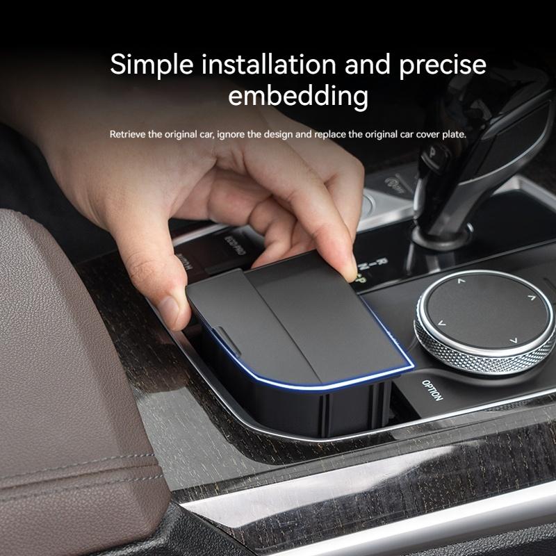 Für BMW 3 4 Serie X3 X4 X5 X6 Z4 G20 G28 G01 G02 G05 G06 G29 Aufbewahrungsbox Modifikation Auto Konsole Schalthebel Zubehör