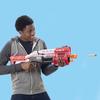 NERF - Blaster Fortnite TS à pompe avec 8 fléchettes Nerf Mega officielles