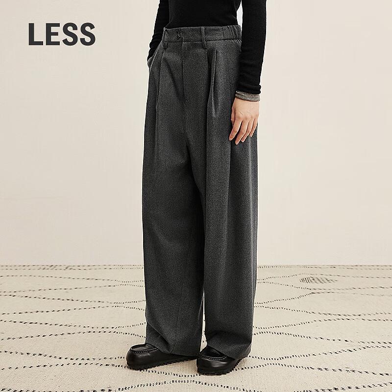LESS 2025 Winter Commuter Loose Fit Trousers M