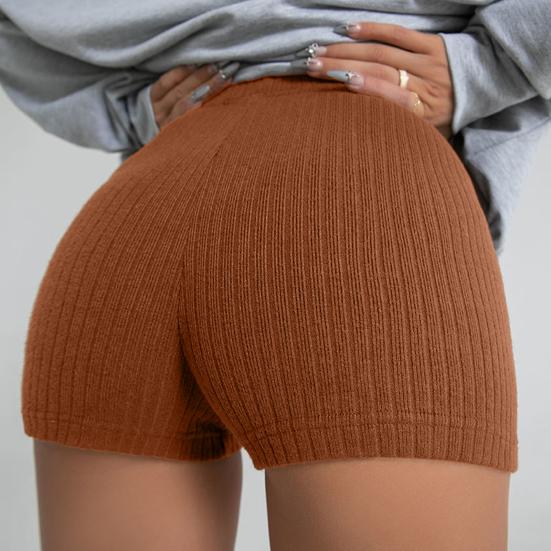 Women Yoga Shorts High Waist Slim Buttocks Lifted Gym Shorts Sexy Solid Color Breathable Leggings Versatile Wear