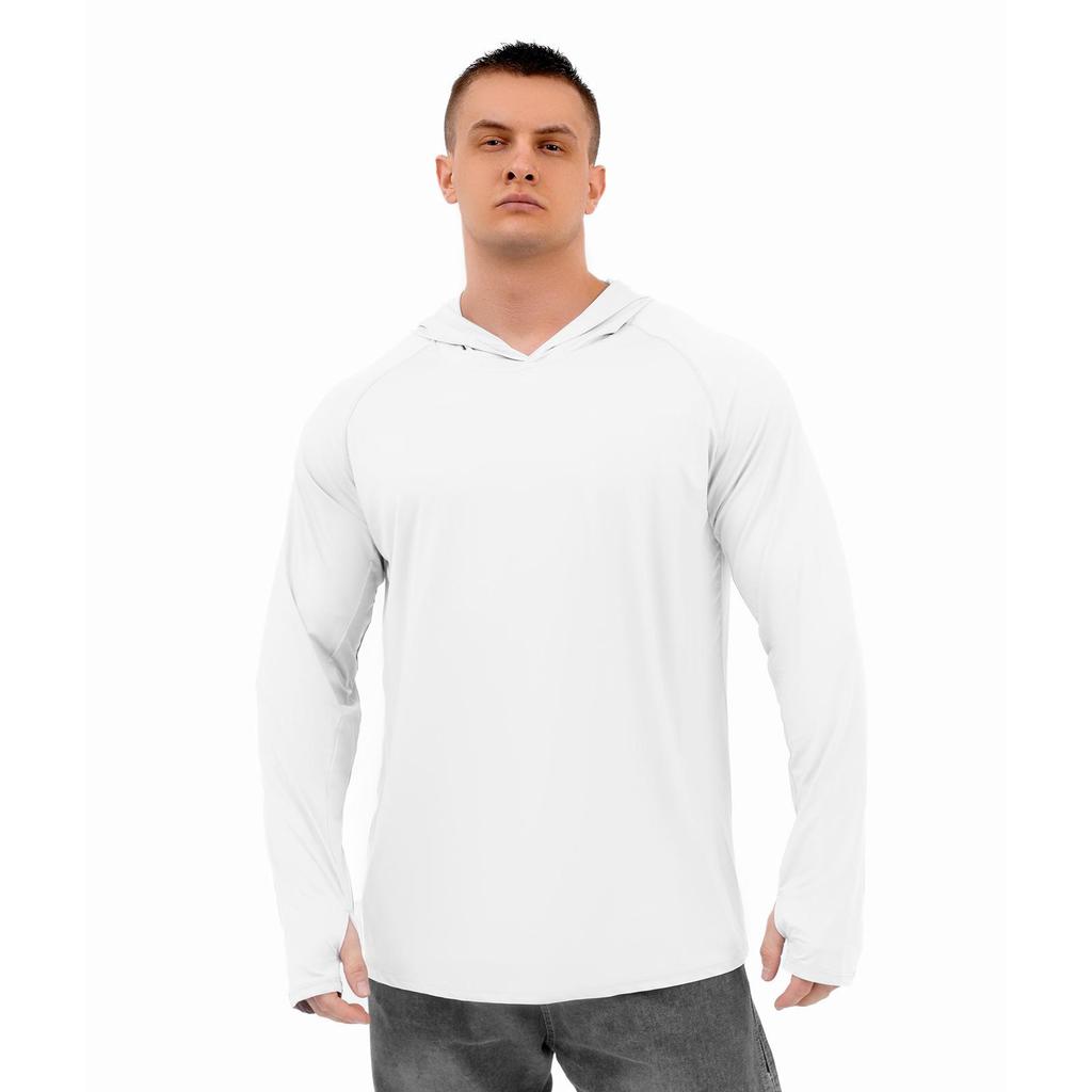 Veste à capuche fine d'été protection UV pour randonnée, alpinisme, pêche, UPF 50+