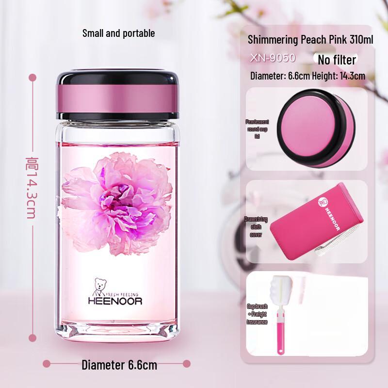 Xinuo Single Layer Glass Water Bottle