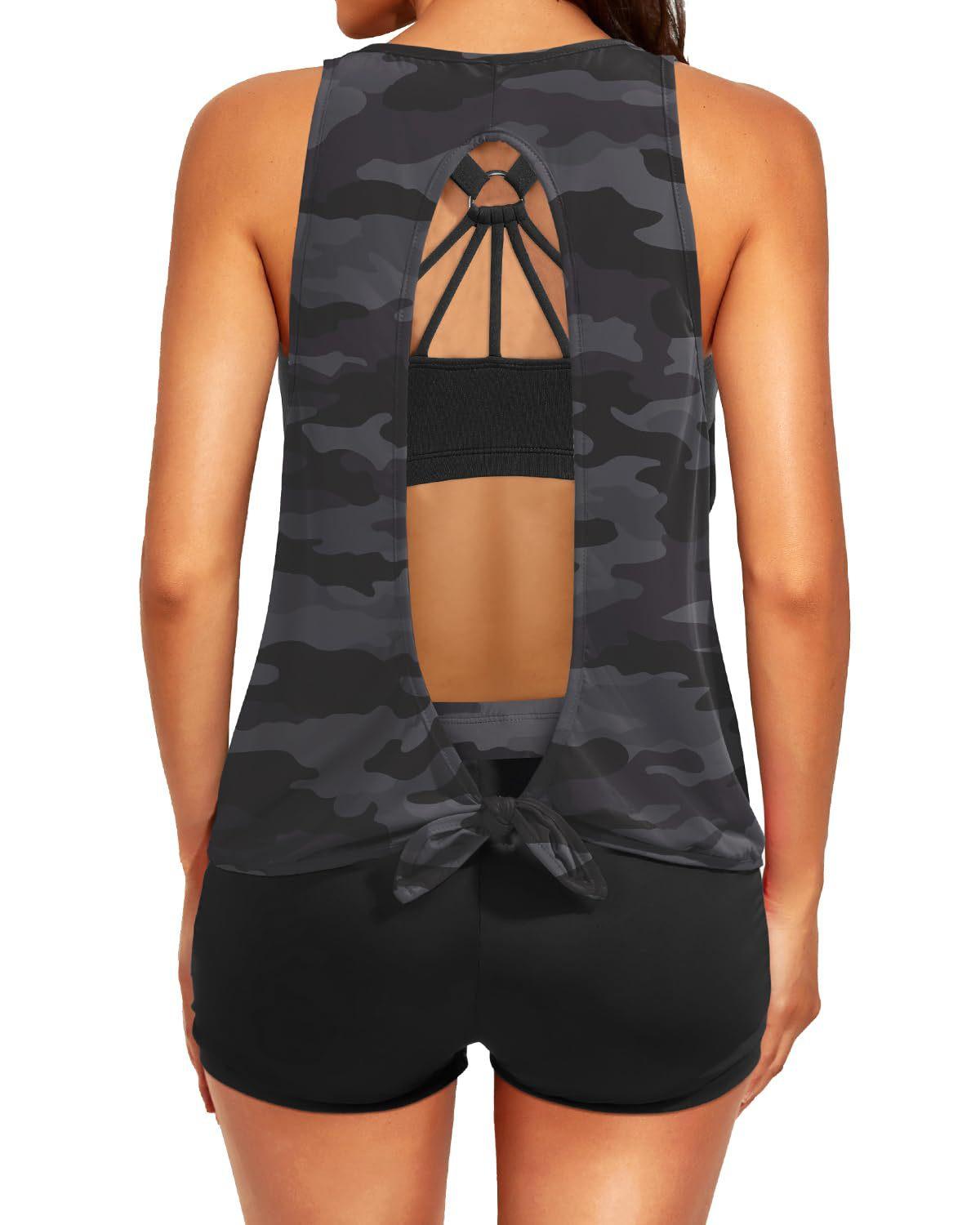 Split swimsuit women s hollow backless sexy swimsuit three-piece bikini XS