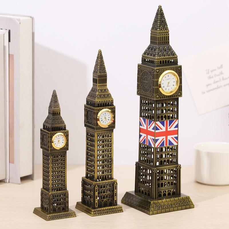 High Quality Souvenir of the Iconic Big Ben Statue In London,used for Home,office,school Desktop Decoration As a Christmas Gift
